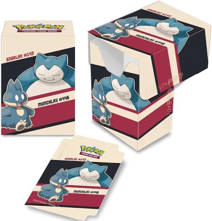 Pokemon UP Gallery Series Snorlax & Muchlax Deck Box