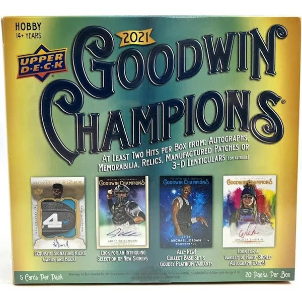 2021 Upper Deck Goodwin Champions Hobby Box