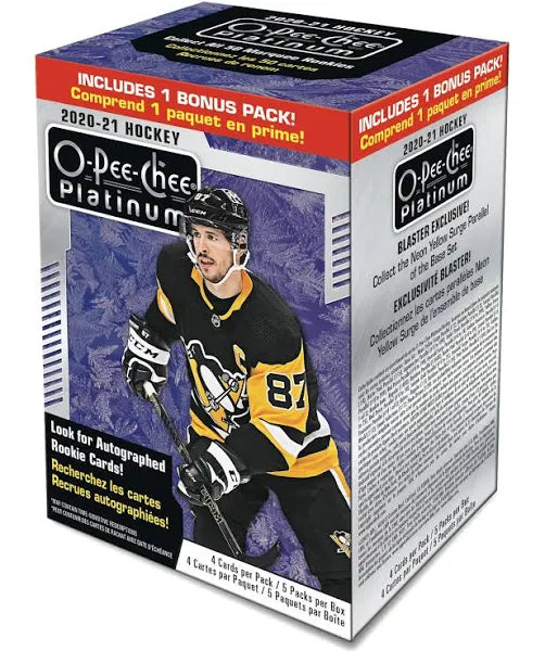 2020-21 Upper Deck O-Pee-Chee Platinum Hockey Blaster Box
