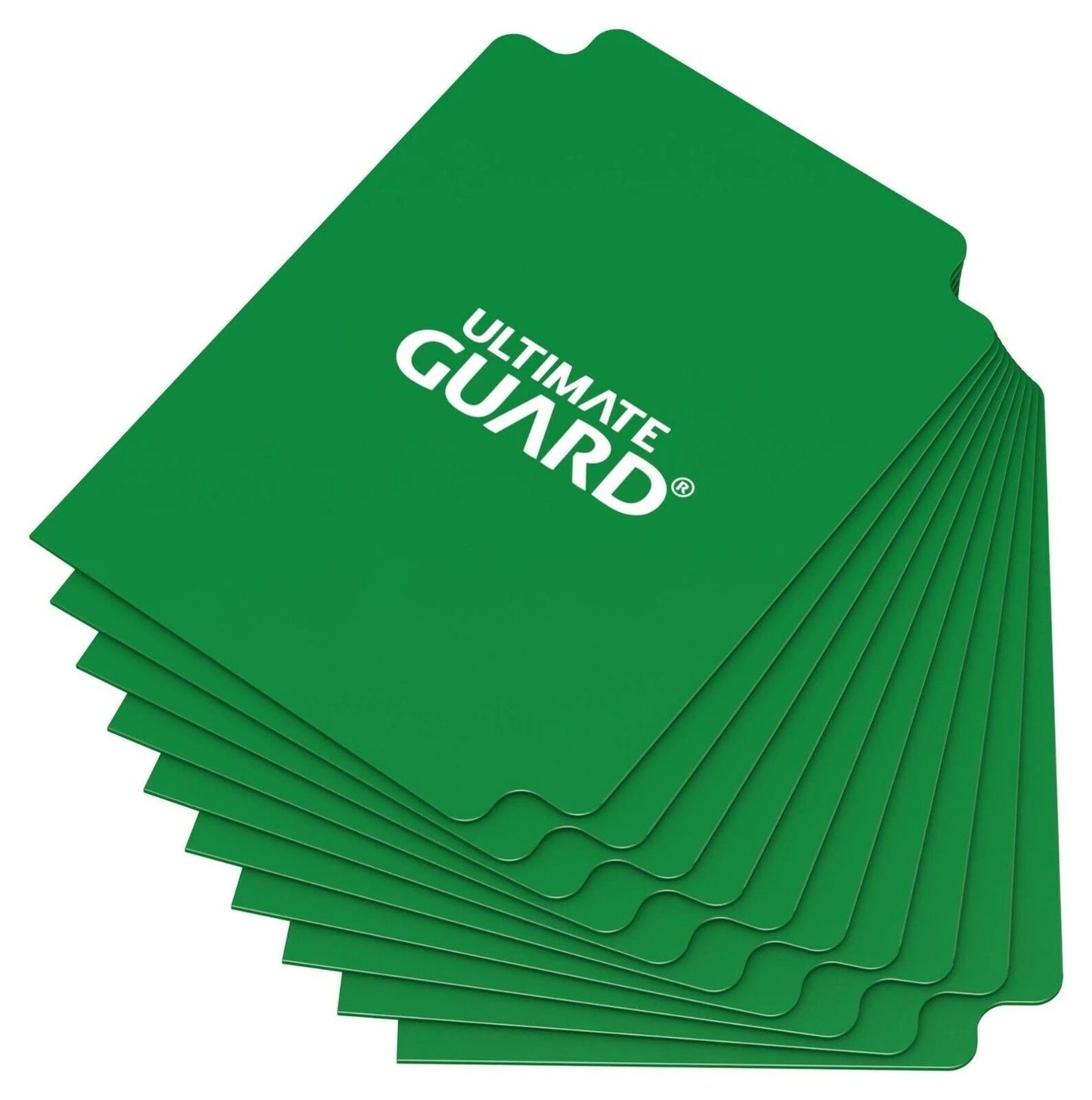 Ultimate Guard Standard Size Card Dividers Pack - Green