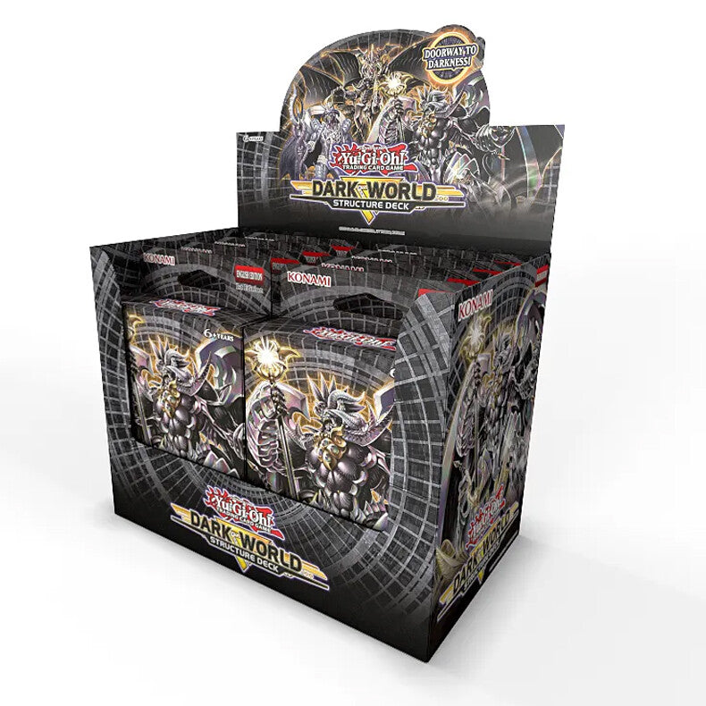 Yu Gi Oh! Dark World Structure Deck Display Box