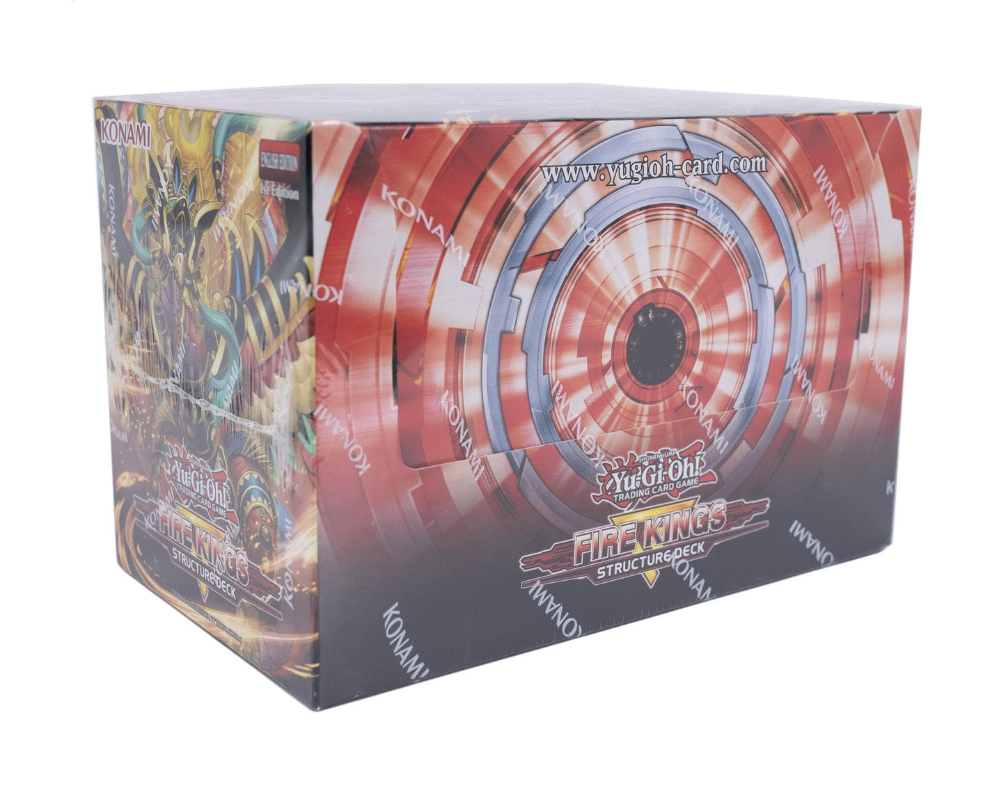 Yu Gi Oh! Revamped Fire Kings Structure Deck Display Box