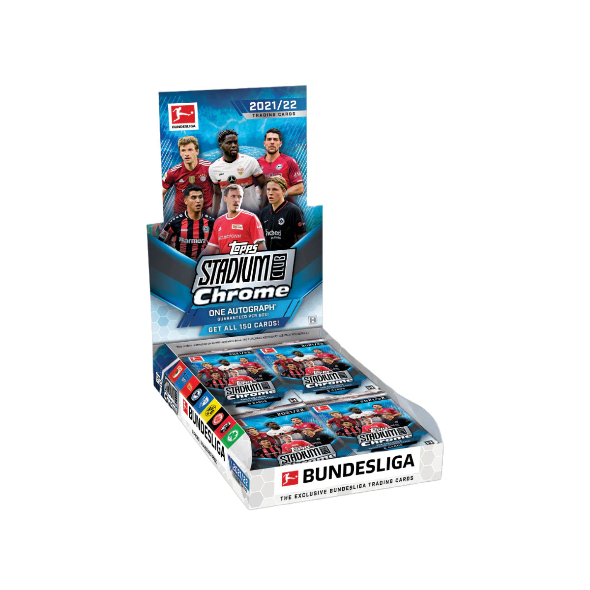 2021-22 Topps Stadium Club Chrome Bundesliga Soccer Hobby Box