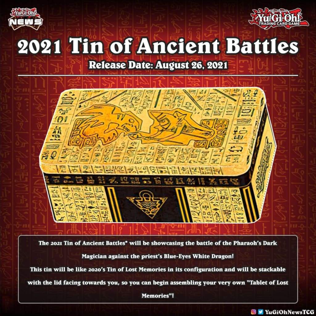 Yu Gi Oh! Ancient Battles Tin