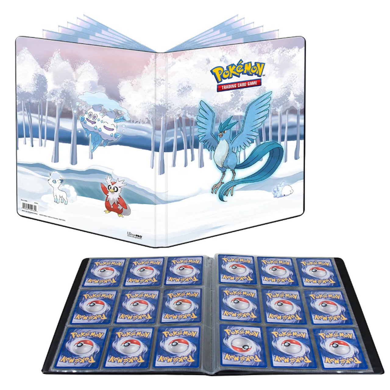 Pokemon UP Frosted Forest 9 Pocket Pro-Binder Portfolio