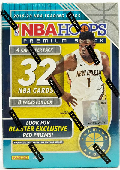 2019-20 Panini Hoops Premium Stock Basketball Blaster Box