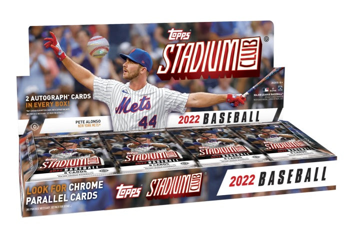 2022 Topps Stadium Club Baseball Hobby Box – Shikdar Trading