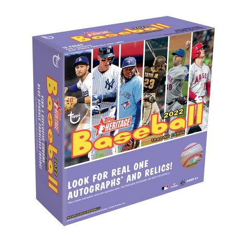 2022 Topps Heritage Baseball Mega Box