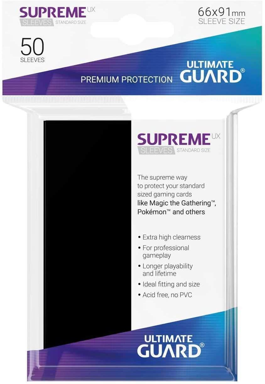 Ultimate Guard Supreme UX Standard Size Sleeves ( 66 x 91 mm) Shikdar Trading Ultimate Guard Supreme UX Standard Size Sleeves ( 66 x 91 mm) Shikdar Trading