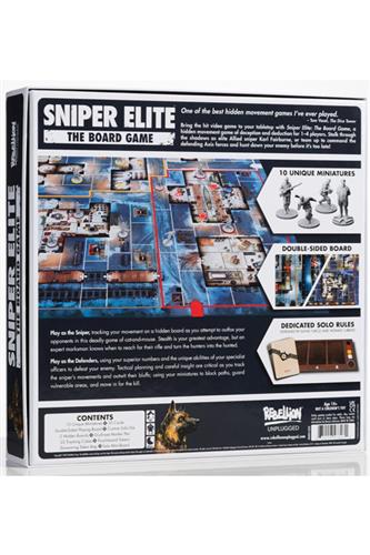 Rebellion Unplugged Sniper Elite The Board Game