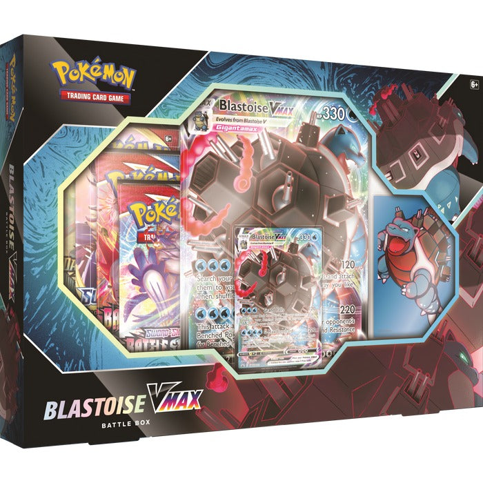 Pokemon Venusaur/ Blastoise Vmax Battle Box