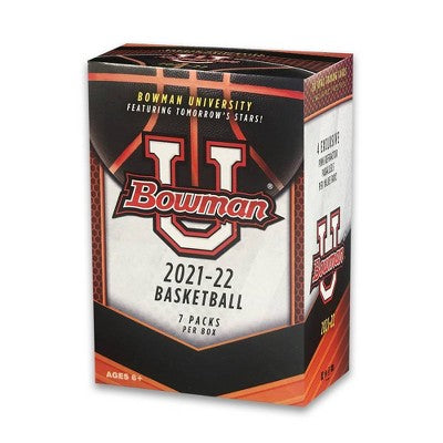 2021-22 Topps Bowman University Basketball Blaster Box