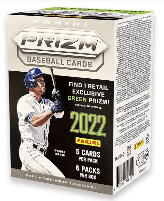 2022 Panini Baseball Prizm Blaster Box - Green Prizm