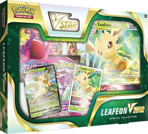 Pokemon Glaceon/ Leafeon Vstar Special Collection Box