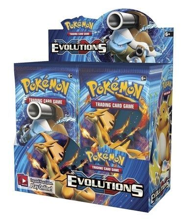 Pokemon XY Evolutions Booster Sealed Box