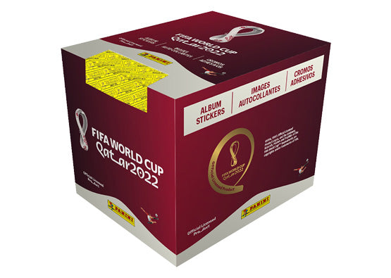 2022 Panini World Cup Soccer Sticker Box and Album