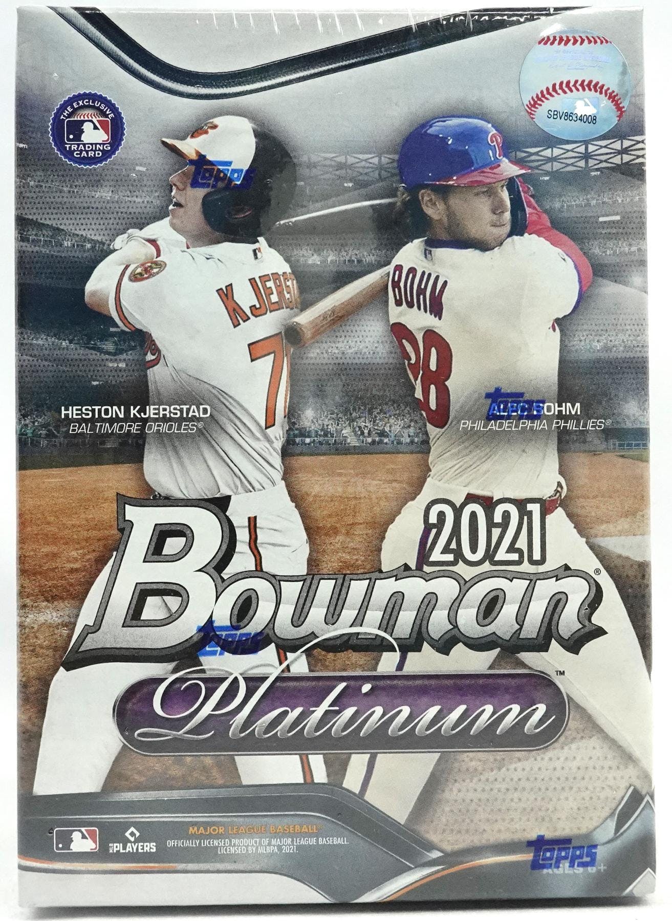 2021 Topps Bowman Platinum Baseball Blaster Box