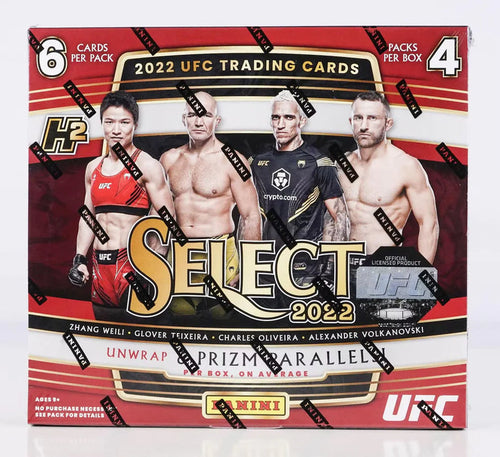 2022 Panini Select UFC H2 Hybrid Hobby Box
