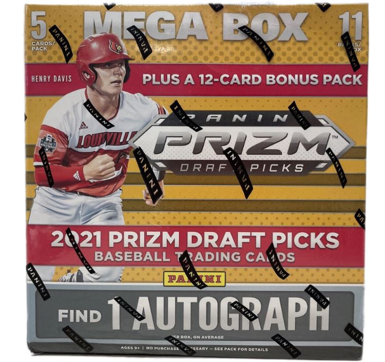 2021 Panini Prizm Draft Picks Baseball Mega Box