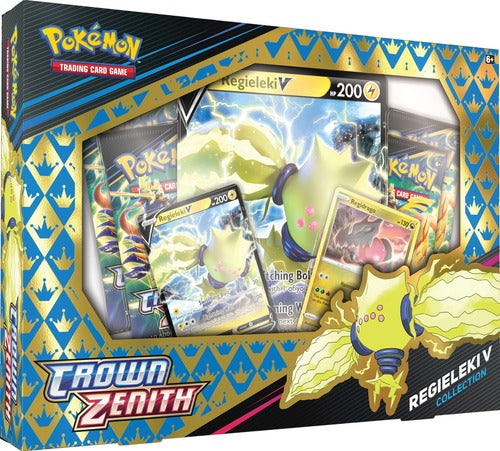 Pokemon Sword and Shield Crown Zenith Regieleki V Collection Box