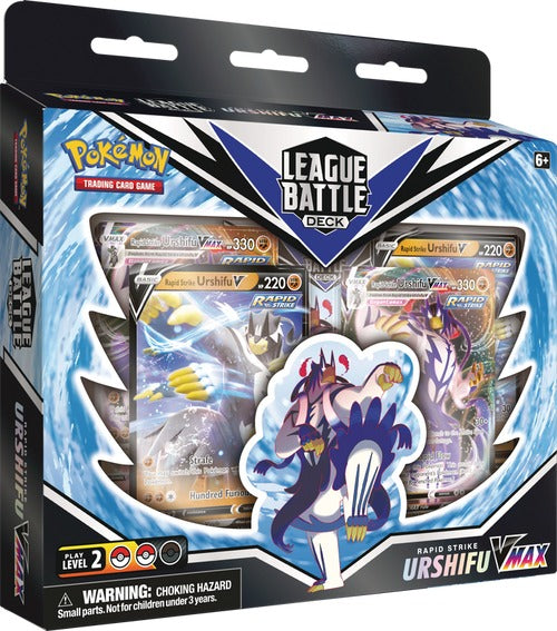 Pokemon Urshifu Single/ Rapid Strike Vmax League Battle Deck
