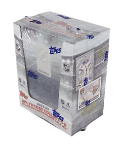 2022-23 Topps NHL Hockey Sticker Box