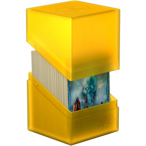 Ultimate Guard Boulder Amber 100+ Rigid Deck Box