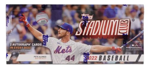 2022 Topps Stadium Club Baseball Hobby Box