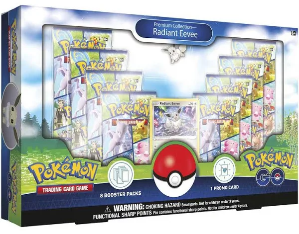 Pokemon Go Radiant Eevee Premium Collection Box