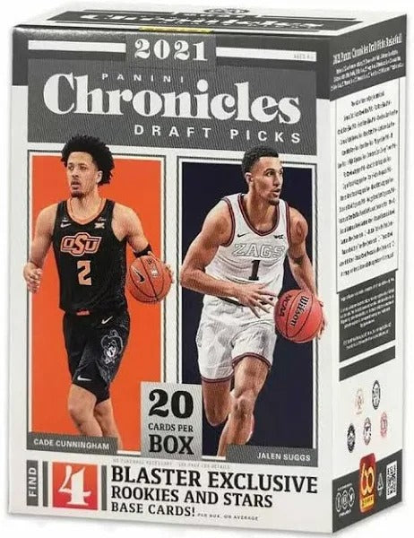 2021-22 Panini Chronicles Draft Picks Basketball Blaster Box