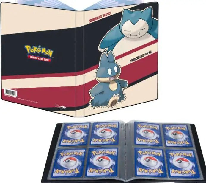 Pokemon UP Snorlax and Munchlax Portfolio (4 Pocket)