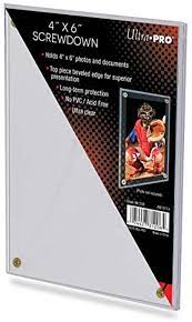 Ultra Pro UV 4" X 6" Screwdown Holder