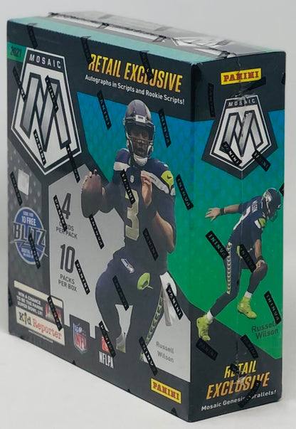 2021 Panini Mosaic Football Mega Box