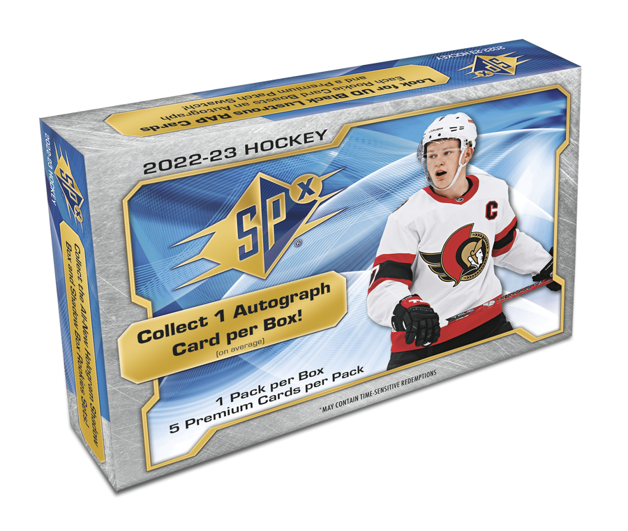 2022-23 Upper Deck SPx Hobby Box