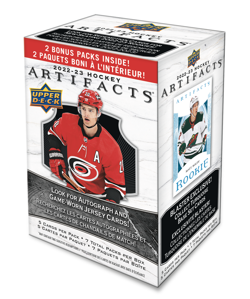 2022-23 Upper Deck Artifacts Hockey Blaster Box