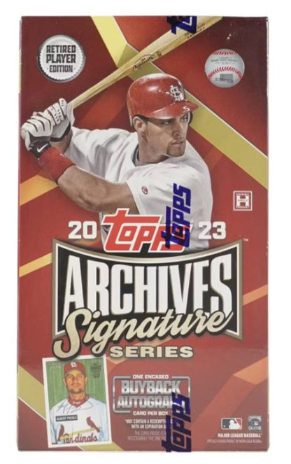 2023 Topps Archives Signature Series Retired Baseball Hobby Box