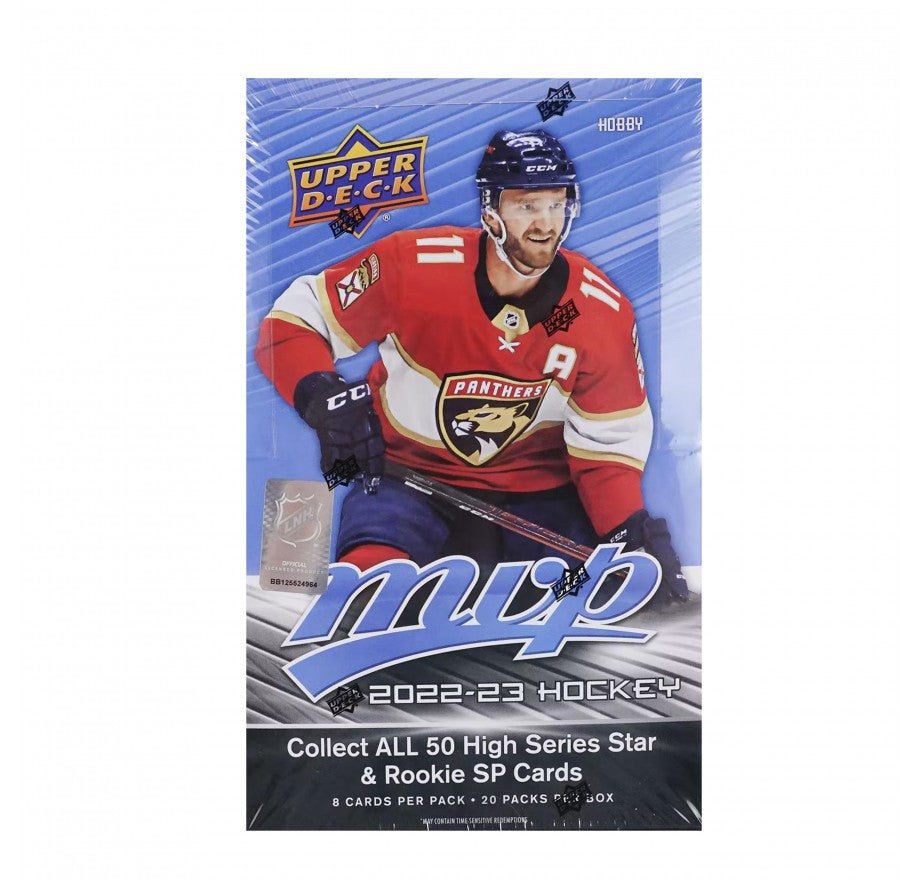 2022-23 Upper Deck MVP Hockey Hobby Box – Shikdar Trading