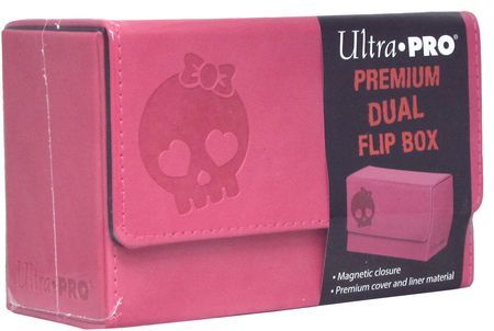 Ultra Pro Premium Dual Flip Box- Pink