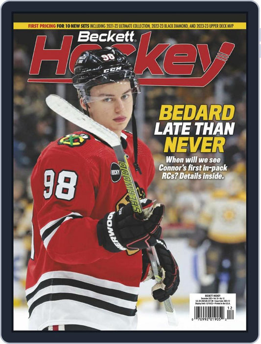 2023 Beckett Hockey Monthly Magazine - December 2023