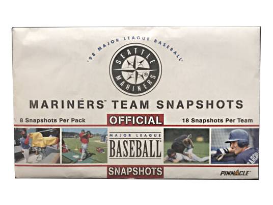 1998 Pinnacle Official MLB Baseball Seattle Mariners Team Snapshots Pack