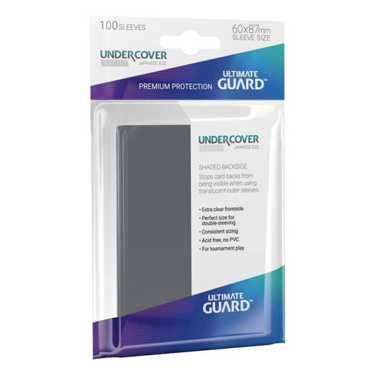 Ultimate Guard Undercover 60 x 87mm Small Sleeves Pack (100ct)