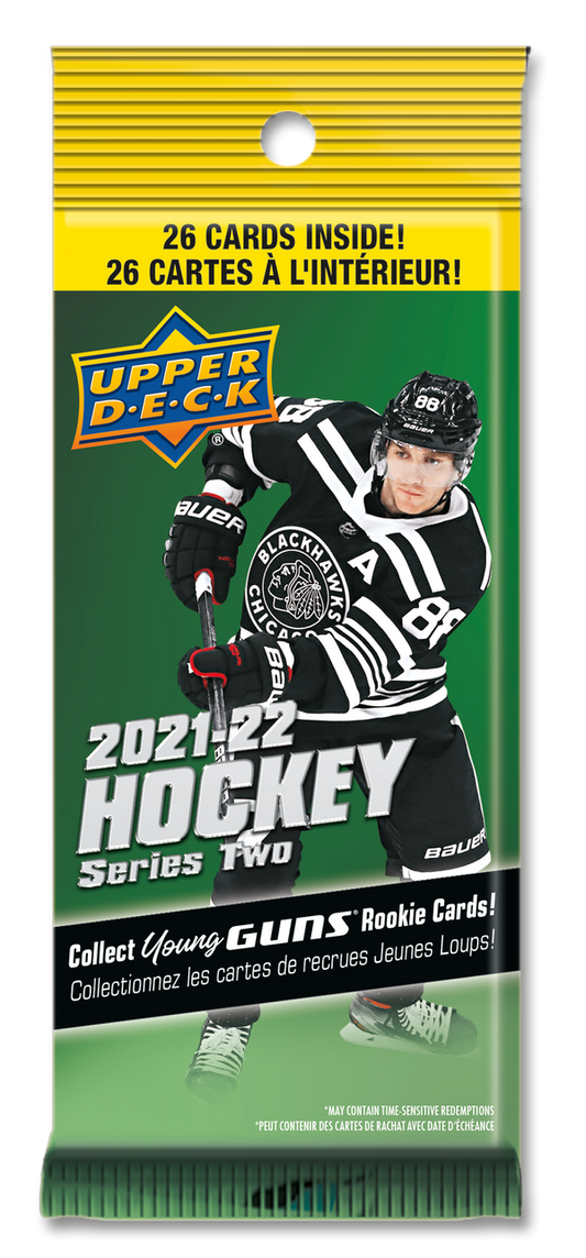 2021-22 Upper Deck Series 2 Hockey Fat Pack