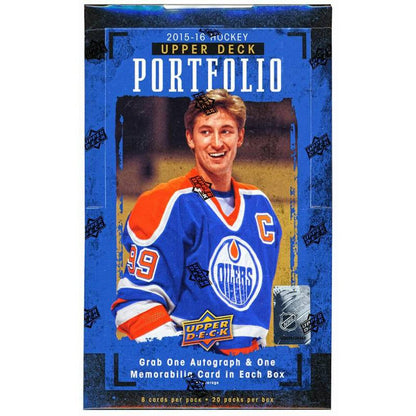 2015-16 Upper Deck Portfolio Hockey Hobby Box