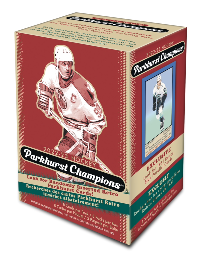 2022-23 Upper Deck Parkhurst Champions Hockey Blaster Box