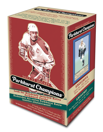 2022-23 Upper Deck Parkhurst Champions Hockey Blaster Box