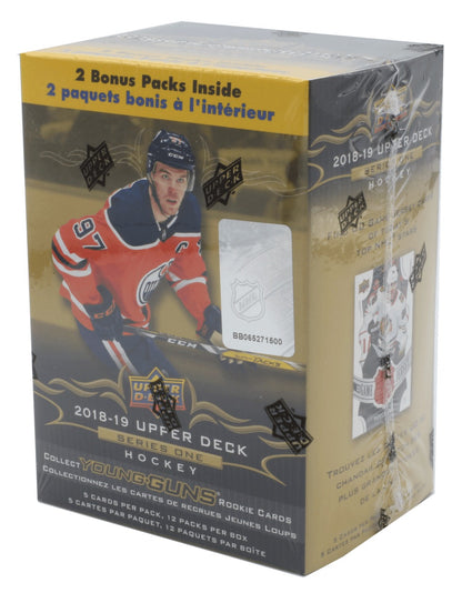 2018-19 Upper Deck Series 1 Hockey Blaster Box