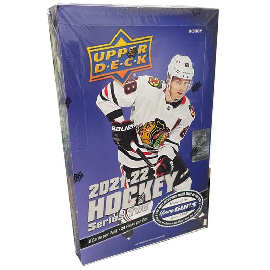 2021-22 Upper Deck Series 2 Hockey Hobby Box