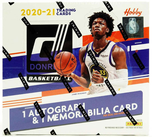 2020-21 Panini Donruss NBA Basketball Hobby Box