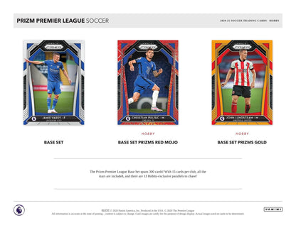 2020-21 Panini Prizm Premier League EPL Soccer Hobby Box