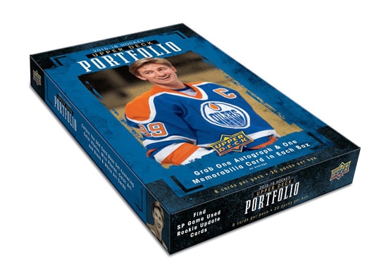 2015-16 Upper Deck Portfolio Hockey Hobby Box